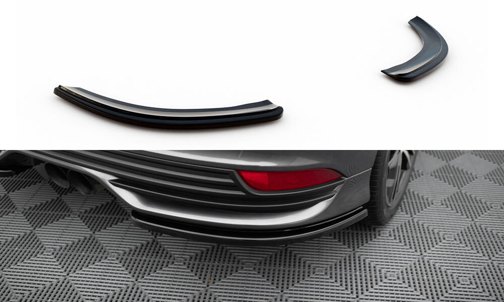 Heck Ansatz Flaps Diffusor für Ford Focus ST Mk3 FL