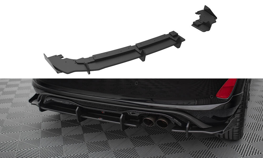 Street Pro Diffusor Heck Ansatz +Flaps für Ford Fiesta Mk8 ST