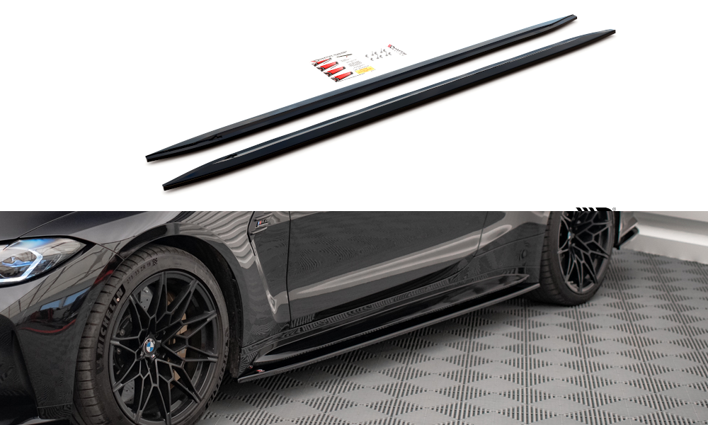 Seitenschweller V2 Ansatz für BMW M4 G82 / G82 Facelift