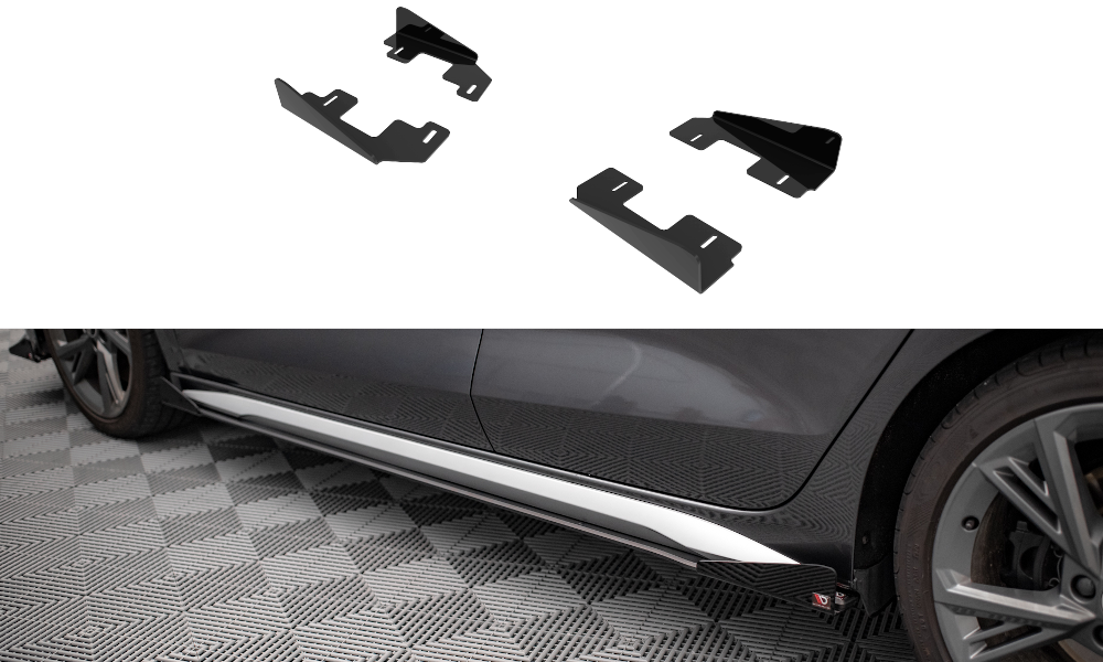 Seitenschweller Flaps für Audi S3 / A3 S-Line 8Y / 8Y Facelift