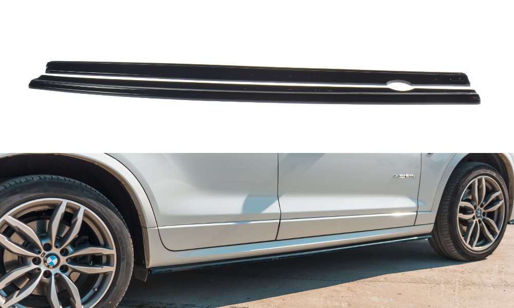 Seitenschweller Ansatz für BMW X3 M-Paket F25 Facelift