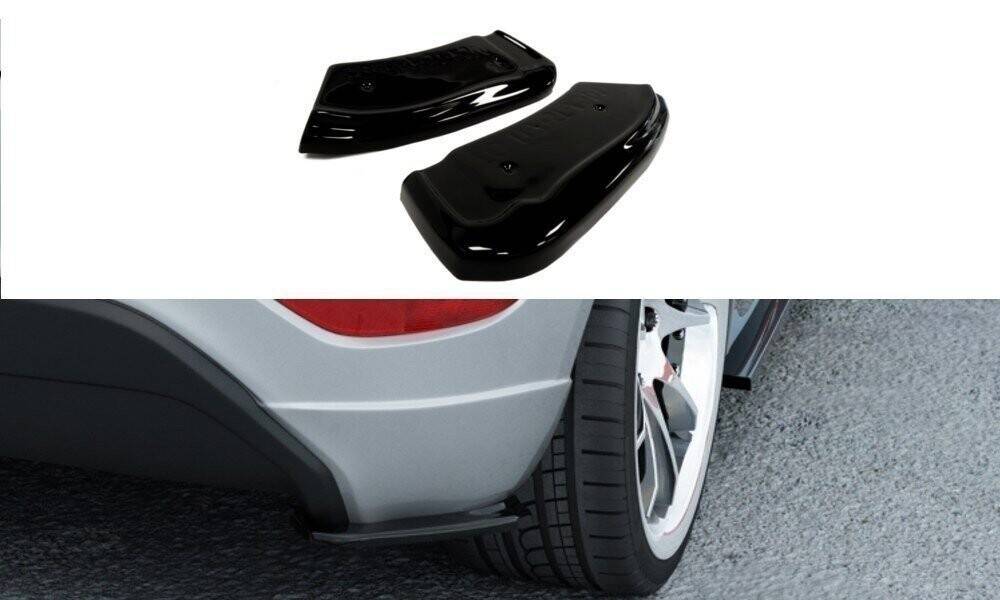 Heck Ansatz Flaps Diffusor für FORD FIESTA MK7 ST / STLINE / ZETEC S