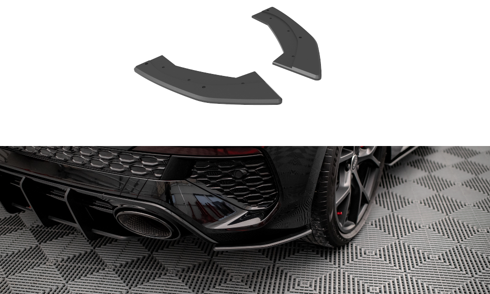 Street Pro Flaps Heckansatz Flaps Heckansatz für Audi RS3 Sportback 8Y