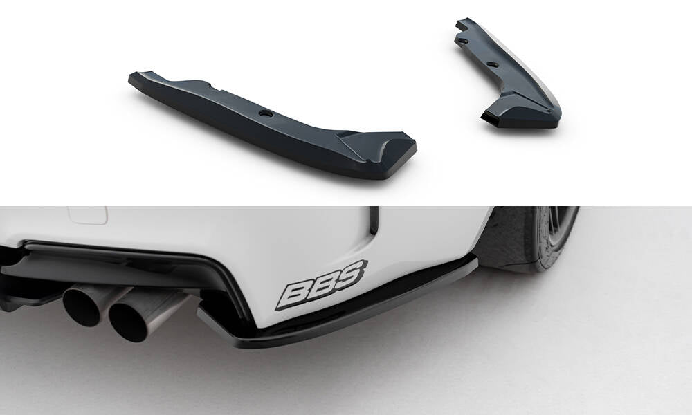 Flaps Heckansatz Diffusor für BMW 1er M Coupe E82