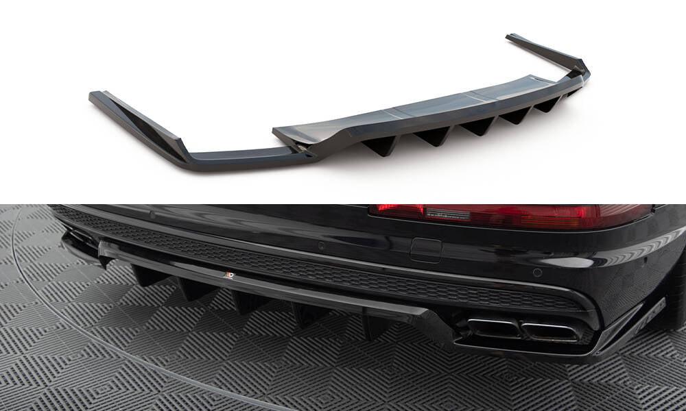 Mittlerer Cup Diffusor DTM Look Heck Ansatz für Audi SQ7 Mk2