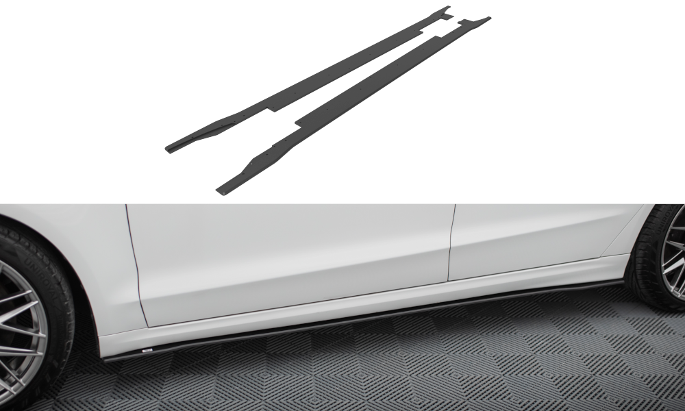 Street Pro Seitenschweller Ansatz für Ford Mondeo Sport Mk5 Facelift / Fusion Sport Mk2 Facelift