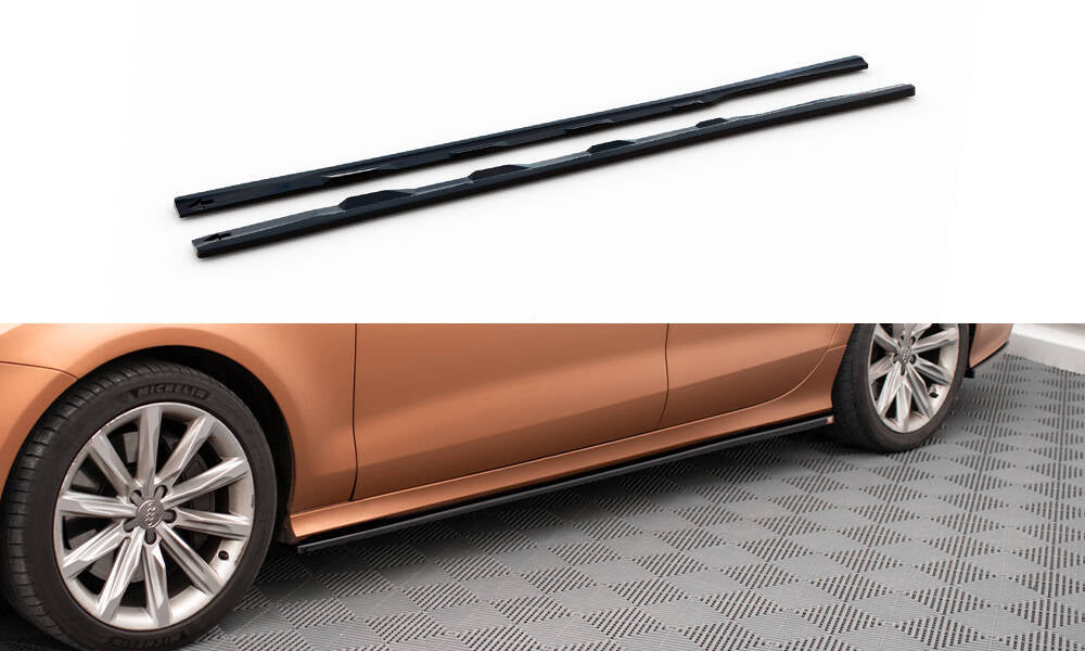 Seitenschweller V3 Ansatz für für Audi A7 S-Line / S7 C7