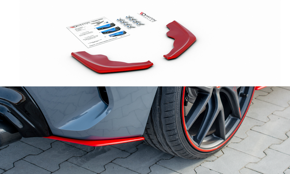 Flaps Heckansatz V2 Diffusor für BMW 1er F40 M - Paket