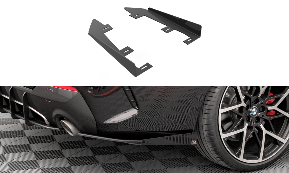 Hintere Seiten Flaps für BMW 4er M-Paket G22 / G23 / G22 Facelift / G23 Facelift