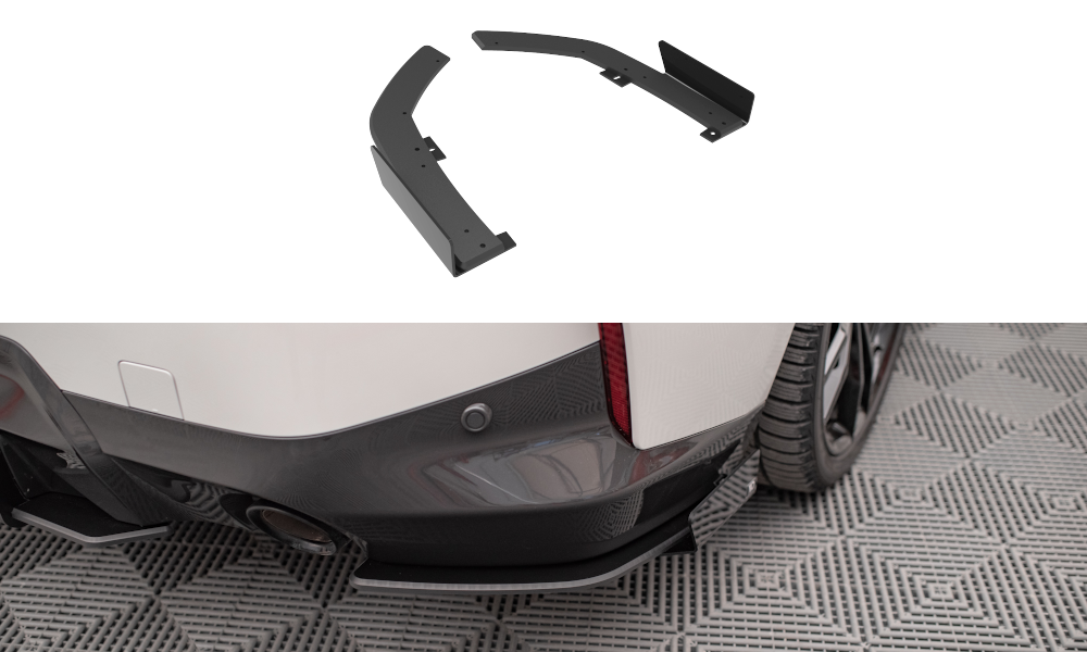 Street Pro Flaps Heckansatz Diffusor +Flaps für BMW 2 Coupe M-Paket G42