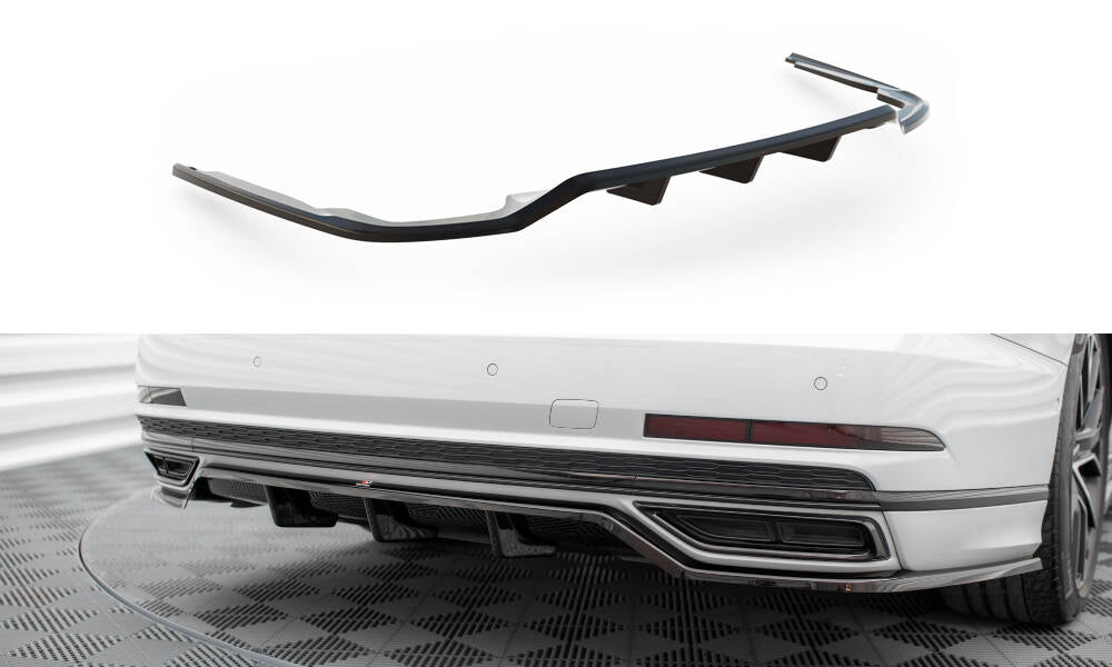 Mittlerer Cup Diffusor DTM Look Heck Ansatz für Audi A8 S-Line D5