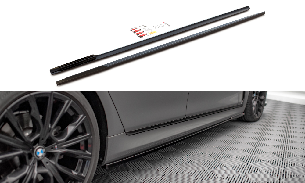 Seitenschweller V1 Ansatz für für BMW 7 M - Paket G11