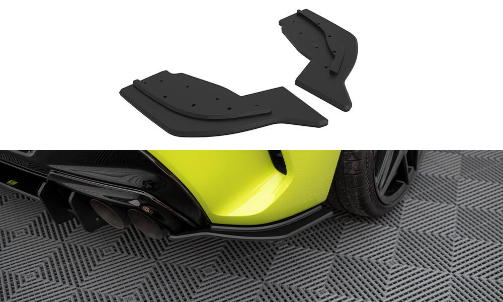 Street Pro Flaps Heckansatz V2 Diffusor für BMW 1er F40 M - Paket / M135i