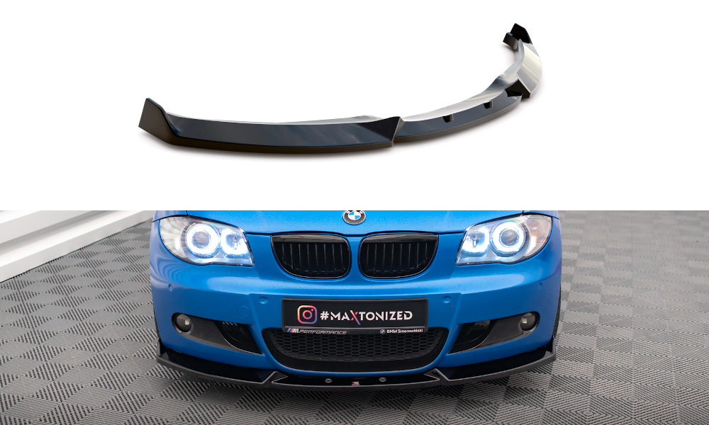 Frontlippe V2 für BMW 1er M - Paket E87 / E81 Facelift