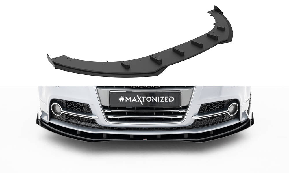 Street Pro Frontlippe + Flaps für Audi TT S / TT S-Line 8J Facelift