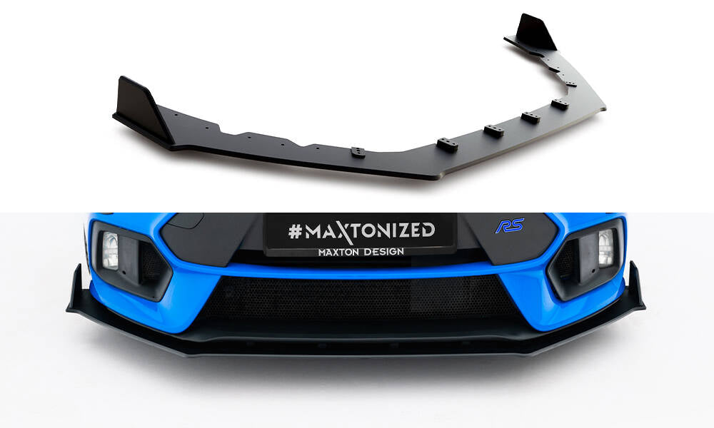 Street Pro Frontlippe V2 für für / Frontlippe Ford Focus RS Mk3