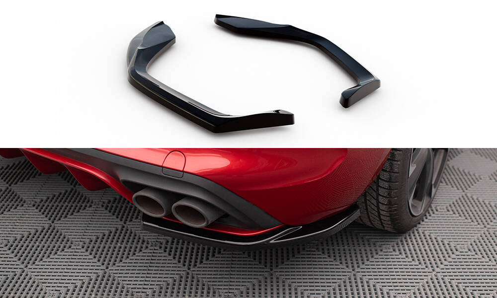 Heck Ansatz Flaps Diffusor V1 für Cupra Leon Hatchback Mk1