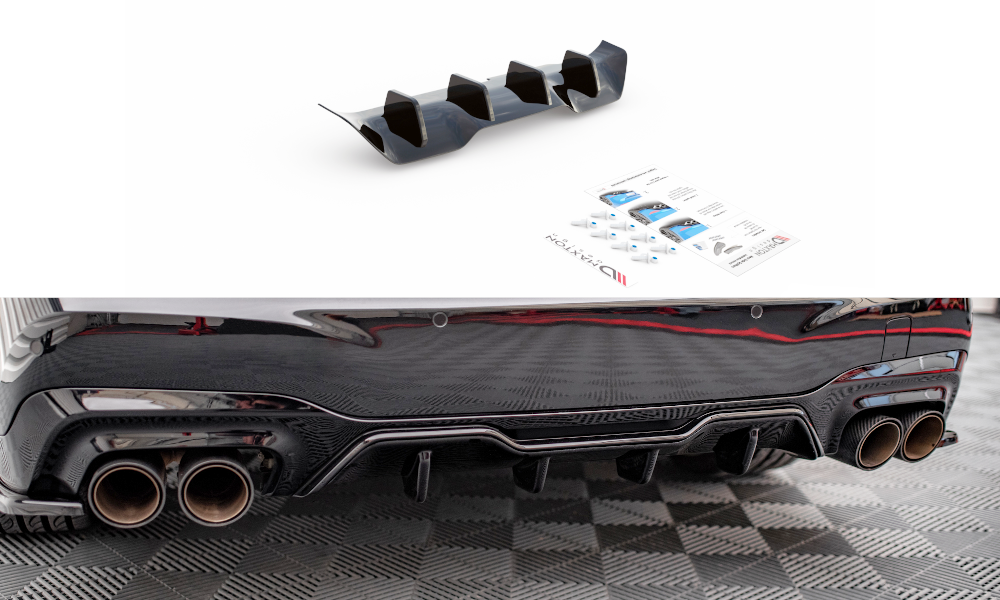 Diffusor Heck Ansatz für BMW M235i Gran Coupe F44