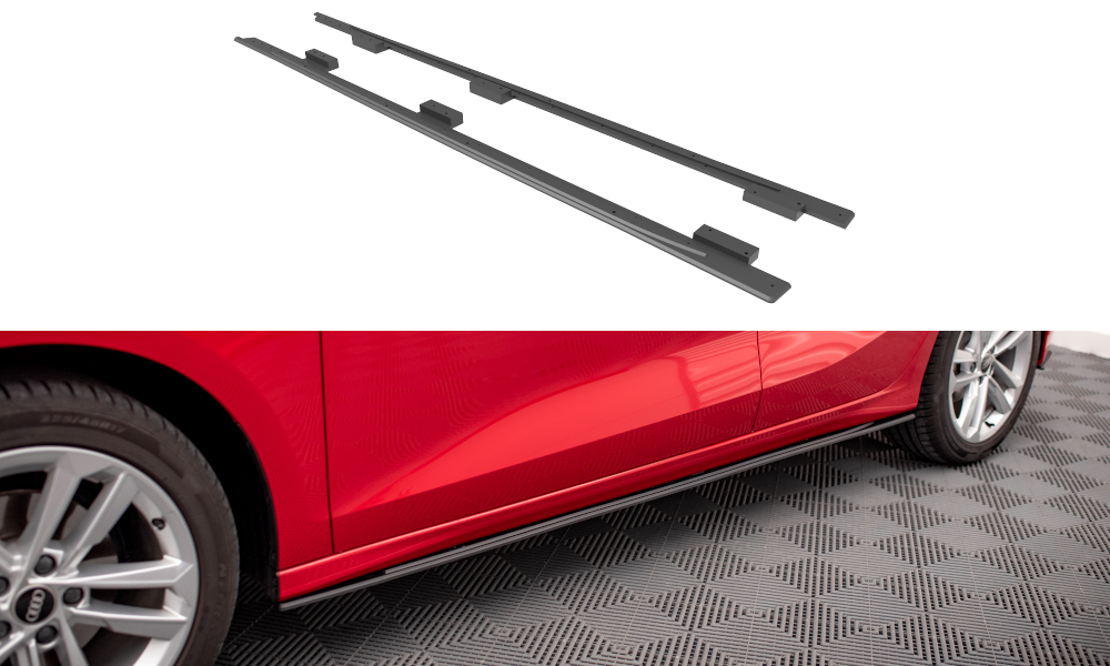 Street Pro Seitenschweller Ansatz für Audi A3 8Y