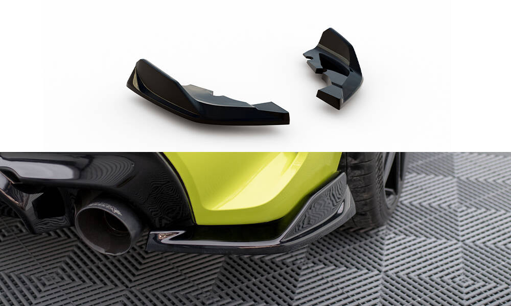Flaps Heckansatz V8 Diffusor für (Für heckansatz ) BMW 1er M - Paket / M135i / 128ti F40