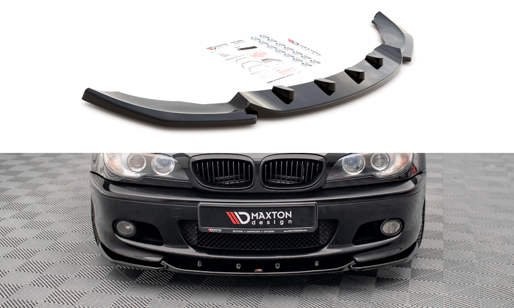 Frontlippe V2 für BMW 3er Coupe M - Paket E46