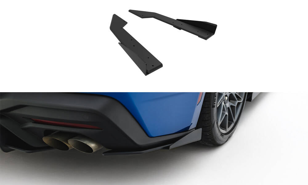 Street Pro Heck Ansatz Flaps Diffusor + Flaps für Ford Mustang GT Mk7