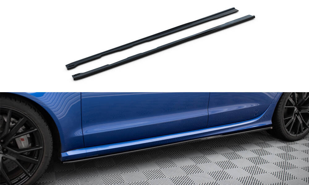 Seitenschweller V2 Ansatz für Audi RS6 C7 / C7 Facelift
