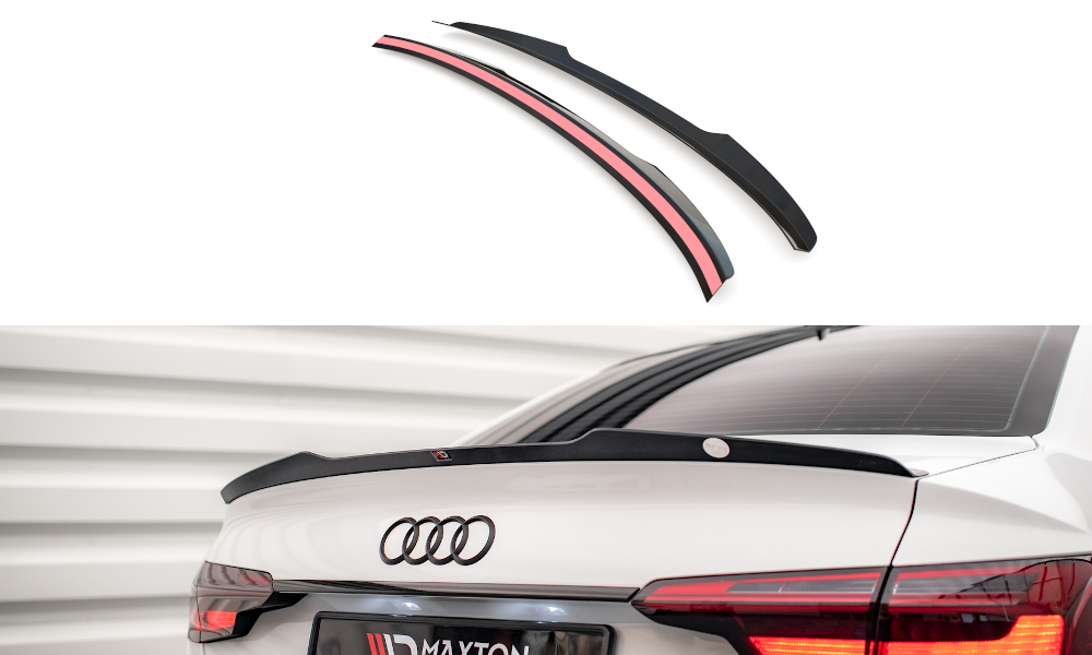 Spoiler CAP V.1 für Audi S4 / A4 Standard / S-Line / Competition Limousine B9 / B9 Facelift