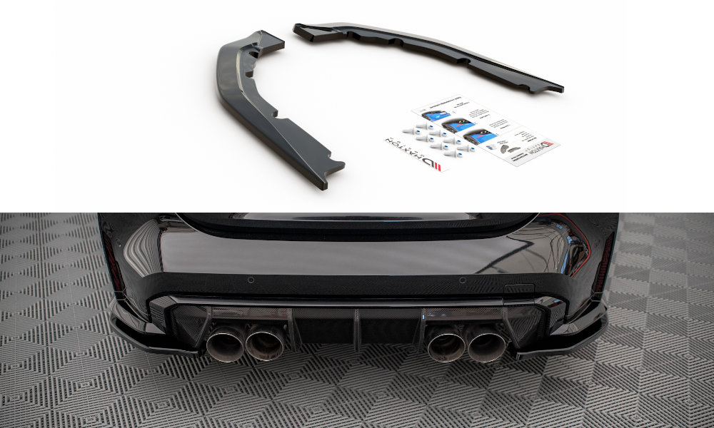 Flaps Heckansatz V1 Diffusor für BMW M4 G82 / G82 Facelift