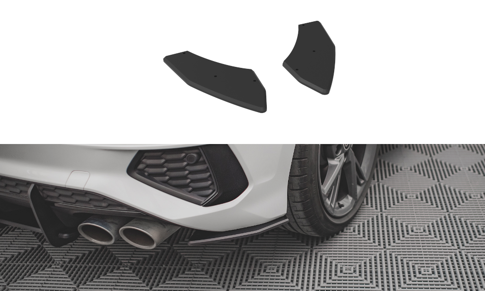 Street Pro Flaps Heckansatz Flaps Heckansatz für Audi S3 Sportback 8Y