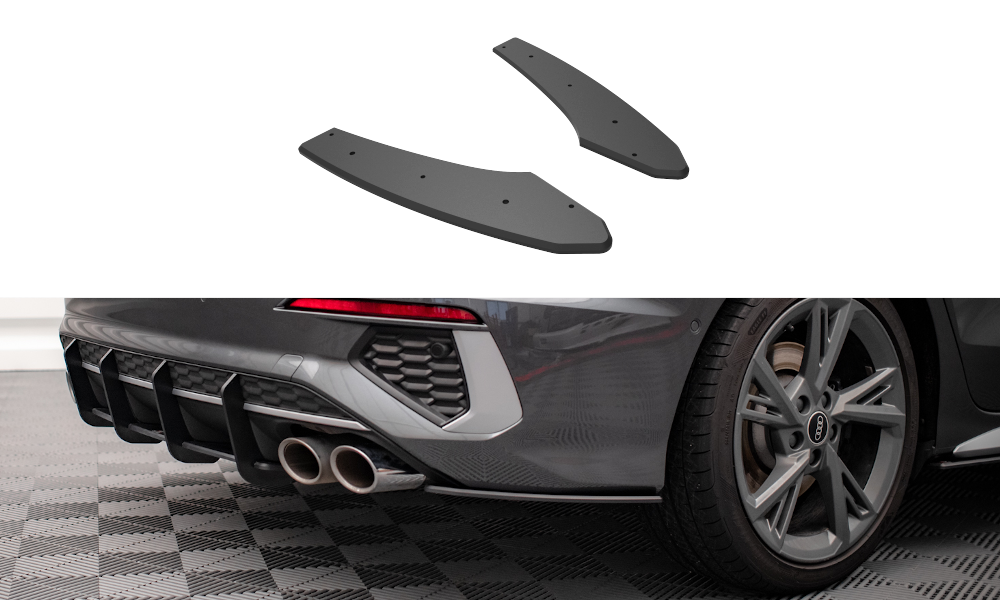 Street Pro Flaps Heckansatz Flaps Heckansatz für Audi S3 Limousine 8Y