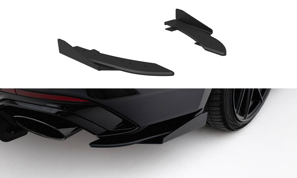 Street Pro Flaps Heckansatz Flaps Heckansatz + Flaps für Ford Audi RS5 Sportback F5