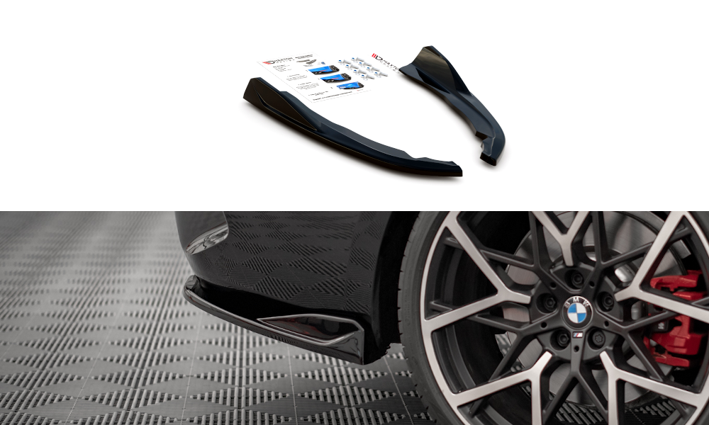 Flaps Heckansatz V2 Diffusor für BMW 4er M - Paket G22 / G23 / G22 Facelift / G23 Facelift
