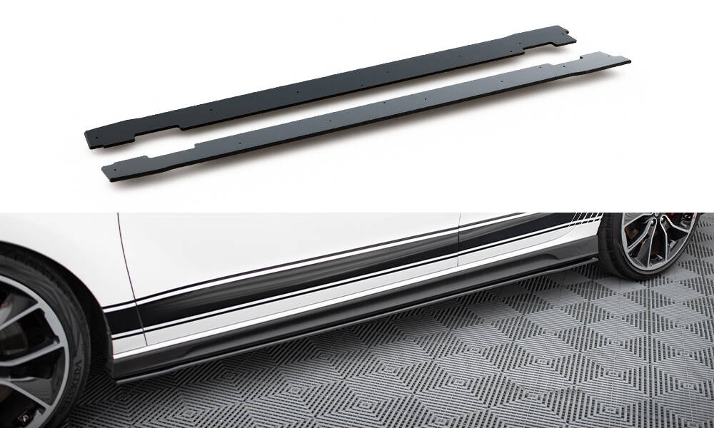 Street Pro Seitenschweller V1 Ansatz für für Hyundai I30 N Mk3 / Mk3 FL Hatchback / Fastback