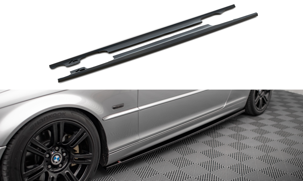 Seitenschweller Ansatz für BMW 3er Coupe E46