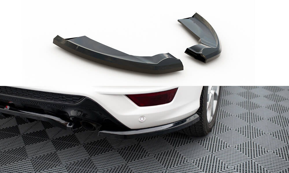 Heck Ansatz Flaps Diffusor für Ford Kuga ST-Line Mk2 Facelift