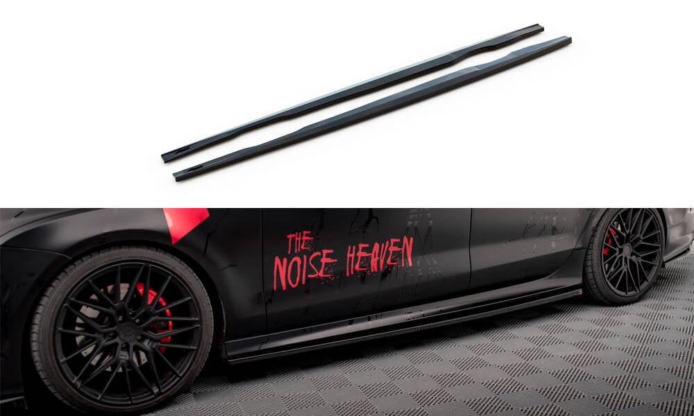 Seitenschweller Ansatz für Audi A7 RS7 Look C7