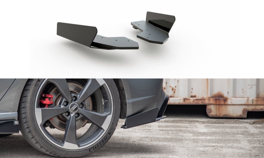 Street Pro Flaps Heckansatz Flaps Heckansatz +Flaps für Audi RS3 8V Sportback