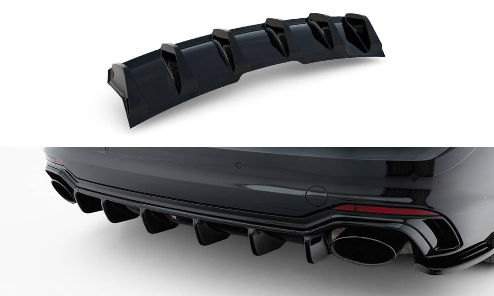 Diffusor Heck Ansatz für Audi RS5 Coupe / Sportback F5