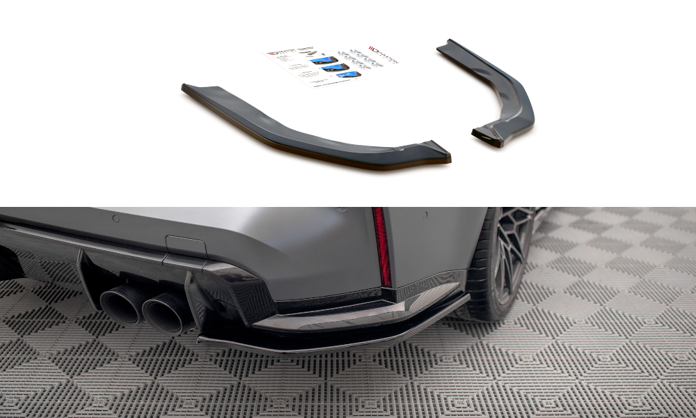 Flaps Heckansatz V2 Diffusor für BMW M3 Limousine / Touring G80 / G81