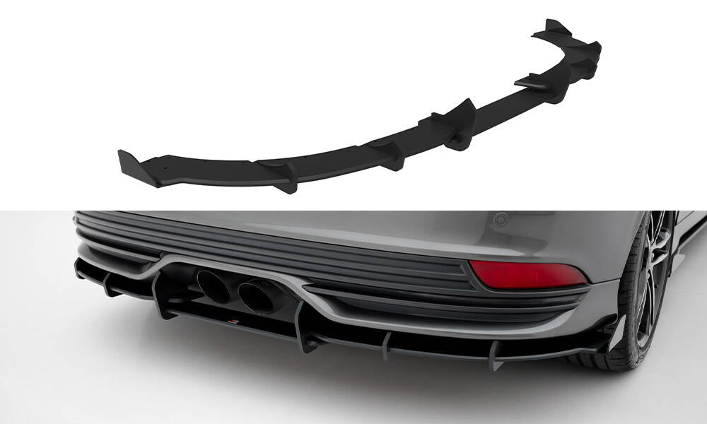 Street Pro Diffusor + Flaps für Ford Focus ST Mk3 Facelift