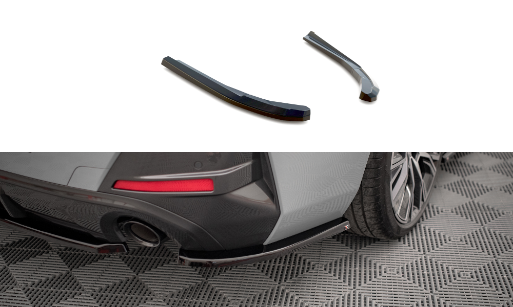 Flaps Heckansatz V1 Diffusor für BMW 4er Gran Coupe M - Paket G26
