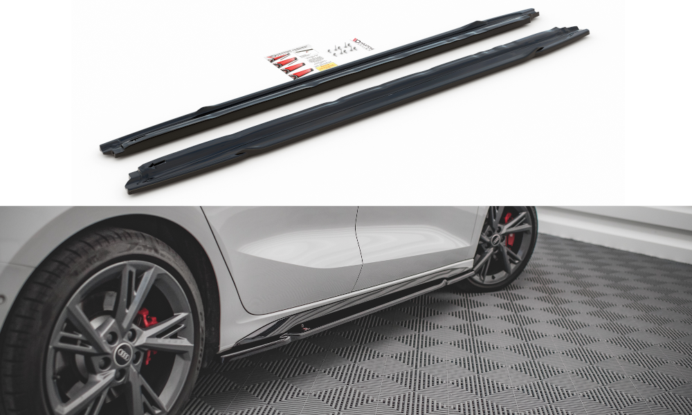 Seitenschweller V1 Ansatz für für Audi S3 / A3 S-Line 8Y