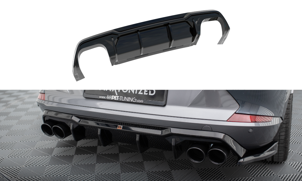 Diffusor V3 Heck Ansatz für Cupra Formentor VZ Mk1 / Mk1 Facelift