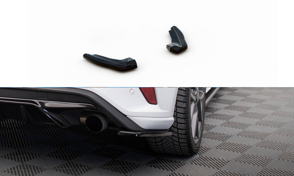 Heck Ansatz Flaps Diffusor V1 für Ford Focus ST Mk4