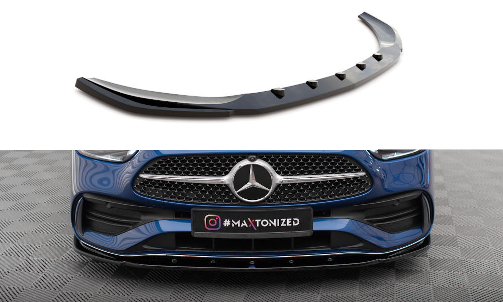 Frontlippe V2 für Mercedes-Benz C AMG-Line / 43 AMG W206