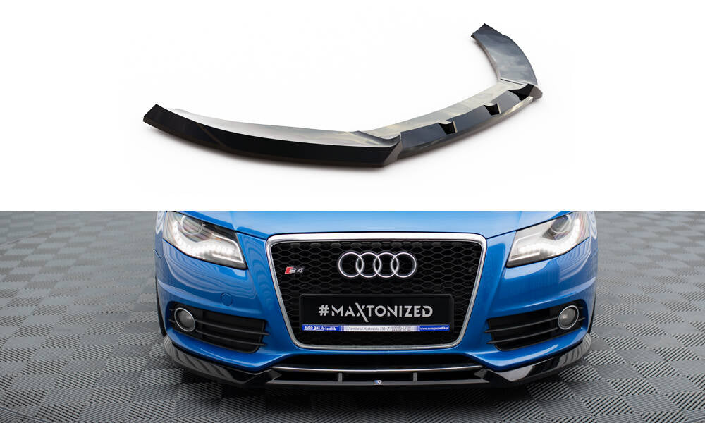 Frontlippe V4 für Audi S4 / A4 S-Line B8