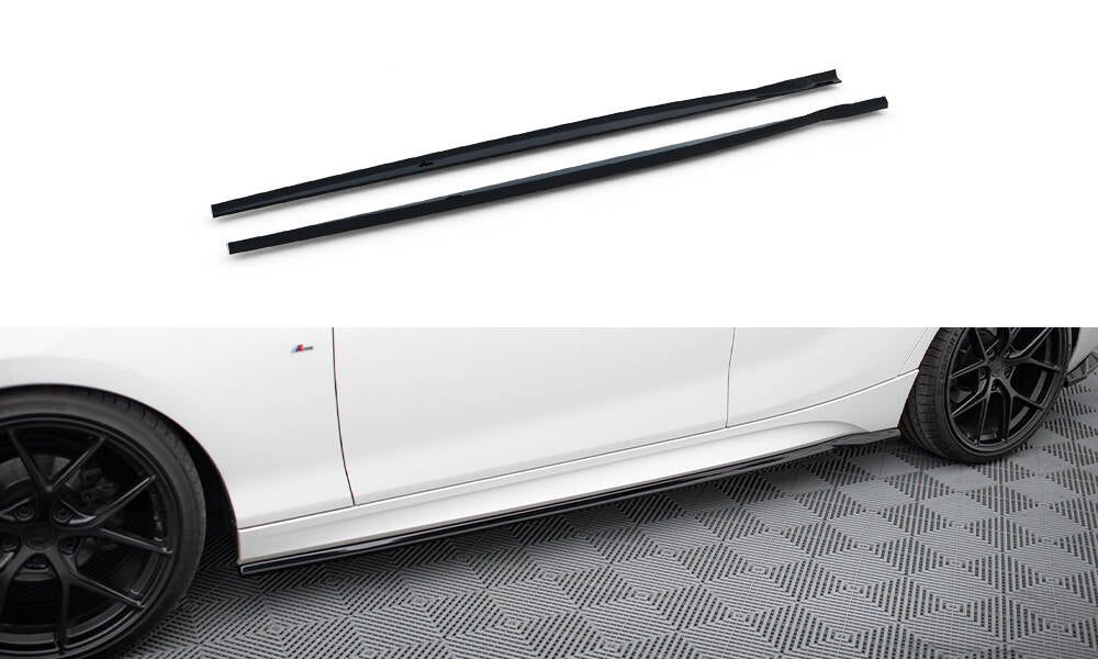 Seitenschweller V5 Ansatz für BMW 1er M - Paket / M140i F20 Facelift