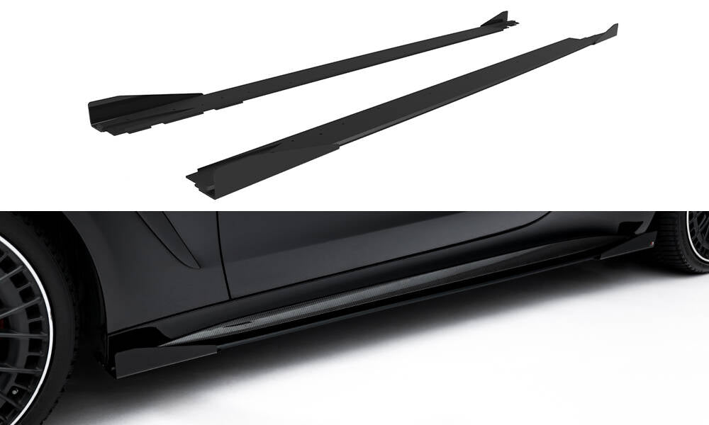Street Pro Seitenschweller Ansatz + Flaps für Mercedes-AMG CLE 53 C236