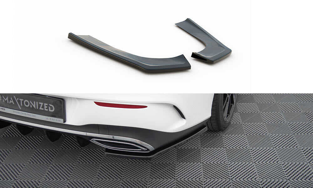 Heck Ansatz Flaps Diffusor für Mercedes-Benz CLA AMG-Line X118